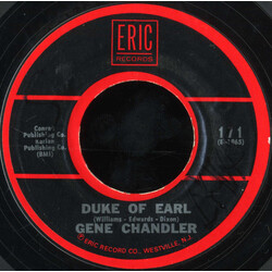 Gene Chandler Duke Of Earl / Check Yourself USED VINYL 7INCH 45 RPM REISSUE STYRENE
