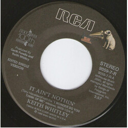 Keith Whitley It Ain't Nothin' USED VINYL 7INCH 45 RPM SINGLE STEREO