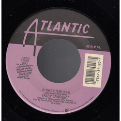 Tracy Lawrence Is That A Tear Vinyl 7" USED