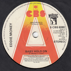 Eddie Money Baby Hold On USED VINYL 7INCH 45 RPM PROMO