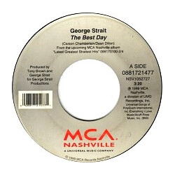 George Strait The Best Day USED VINYL 7INCH 45 RPM SINGLE