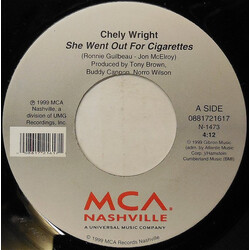 Chely Wright She Went Out For Cigarettes USED VINYL 7INCH 45 RPM SINGLE