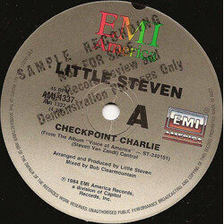 Little Steven Checkpoint Charlie USED VINYL 7INCH 45 RPM SINGLE PROMO