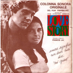 Francis Lai Colonna Sonora Originale Love Story Vinyl 7" USED