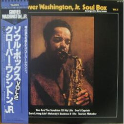 Grover Washington, Jr. Soul Box Vol. 2 Vinyl LP USED