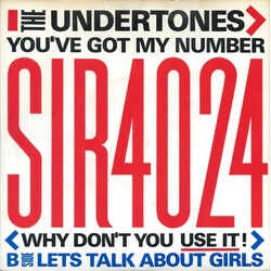 The Undertones You've Got My Number < Why Don't You Use It! > USED VINYL 7INCH 45 RPM SINGLE STEREO