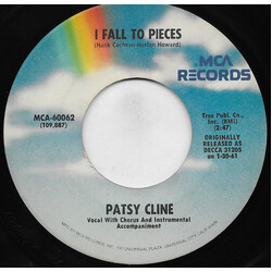 Patsy Cline I Fall To Pieces USED VINYL 7INCH 45 RPM