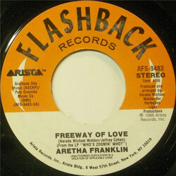 Aretha Franklin Freeway Of Love / Jump To It USED VINYL 7INCH 45 RPM REISSUE