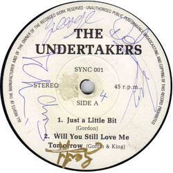The Undertakers (2) Just A Little Bit USED VINYL 45 RPM 7INCH EP