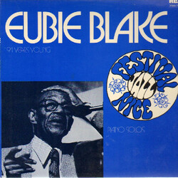 Eubie Blake 91 Years Young - Piano Solos - Jazz Festival Nice 74 Vinyl LP USED