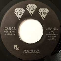 Rx (20) Strung Out USED VINYL 7INCH 33 S RPM