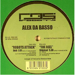 Alex Da Basso Robots Attack USED VINYL 12INCH