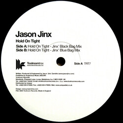 Jason Jinx Hold On Tight USED VINYL 12INCH 45 RPM TEST PRESSING