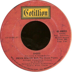 Brook Benton / The Dixie Flyers Shoes / Let Me Fix It USED VINYL 7INCH 45 RPM SINGLE