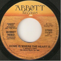 Bobby Reed Home Is Where The Heart Is USED VINYL 7INCH 45 RPM SINGLE PROMO