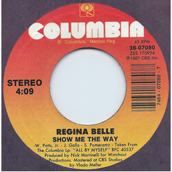 Regina Belle Show Me The Way VINYL 7" USED