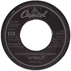 Wings (2) Venus And Mars Rock Show USED VINYL 7INCH 45 RPM SINGLE