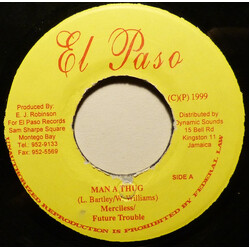 Merciless / Future Troubles Man A Thug Vinyl 7" USED