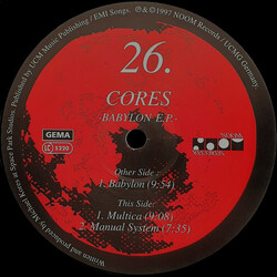 Cores Babylon E.P. USED VINYL 12INCH 33 S RPM EP