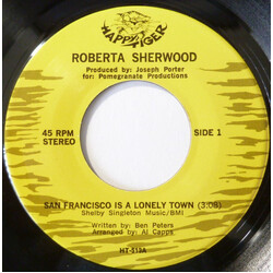 Roberta Sherwood San Francisco Is A Lonely Town USED VINYL 7INCH 45 RPM