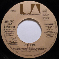 Electric Light Orchestra Livin' Thing USED VINYL 7INCH 45 RPM SINGLE STYRENE STEREO