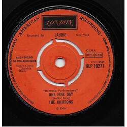 The Chiffons One Fine Day / Sweet Talking Guy USED VINYL 7INCH SINGLE 45 RPM REISSUE