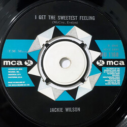 Jackie Wilson I Get The Sweetest Feeling USED VINYL 7INCH 45 RPM SINGLE
