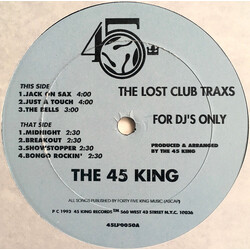 The 45 King The Lost Breakbeats - The Light Blue Album