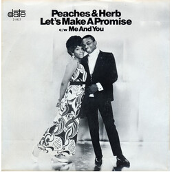 Peaches & Herb Let's Make A Promise USED VINYL 7INCH 45 RPM SINGLE