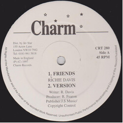 Richie Davis Friends Vinyl 12" USED