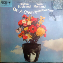 Barbra Streisand / Yves Montand On A Clear Day You Can See Forever Vinyl LP USED