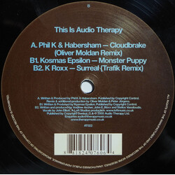 Various This Is Audio Therapy  (Disc One) USED VINYL 12INCH