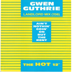 Gwen Guthrie Ain't Nothin' Goin' On But The Rent (Landlord Mix) Vinyl 12" USED