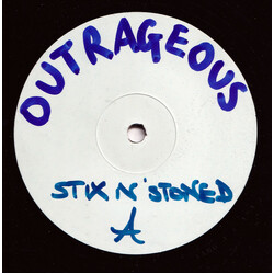 Stix 'N' Stoned Outrageous USED VINYL 12INCH WHITE LABEL