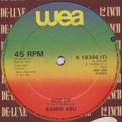 Sammi Abu Rise Up USED VINYL 12INCH
