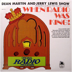 Dean Martin / Jerry Lewis (3) When Radio Was King! (Dean Martin And Jerry Lewis Show) Vinyl LP USED