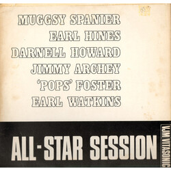 Muggsy Spanier / Earl Hines / Darnell Howard / Jimmy Archey / Pops Foster / Earl Watkins All - Star Session Vinyl LP USED