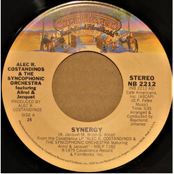 Alec R. Costandinos / The Syncophonic Orchestra / Georges Alirol / Alain Jacquet Synergy USED VINYL 7INCH 45 RPM