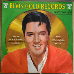 Elvis Presley Elvis' Gold Records - Volume 4 Vinyl LP USED