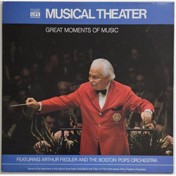 Arthur Fiedler / Boston Pops Orchestra Great Moments Of Music: Music Theater Vinyl LP USED