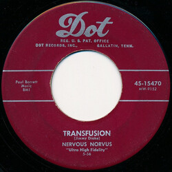 Nervous Norvus Transfusion VINYL 7" USED