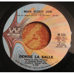 Denise LaSalle Man Sized Job / I'm Over You Vinyl 7" USED