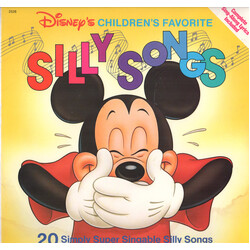 Various / Mickey Mouse (2) / Donald Duck / Goofy (2) / Friends (76) Disney's Children's Favorite Silly Songs Vinyl LP USED