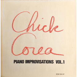 Chick Corea Piano Improvisations Vol. 1 Vinyl LP USED