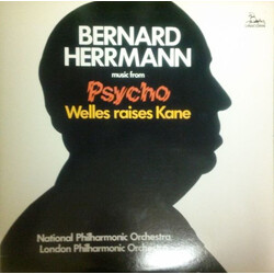 Bernard Herrmann Music From Psycho / Welles Raises Kane Vinyl LP USED