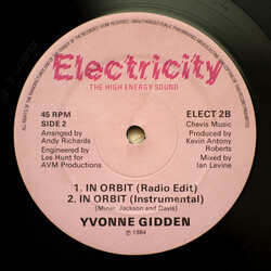Yvonne Gidden In Orbit USED VINYL 12INCH 45 RPM