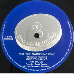 Dino Toussaint / DA/UK Not The Marrying Kind Vinyl 12" USED
