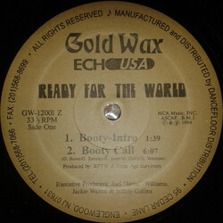 Ready For The World Booty Call Vinyl 12" USED