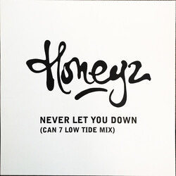 Honeyz Never Let You Down (Can 7 Low Tide Mix) USED VINYL 12INCH SINGLE SIDED 45 RPM