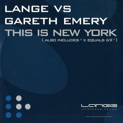Lange / Gareth Emery This Is New York Vinyl 12" USED
